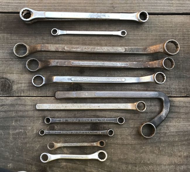 Barcalo various DBE wrenches