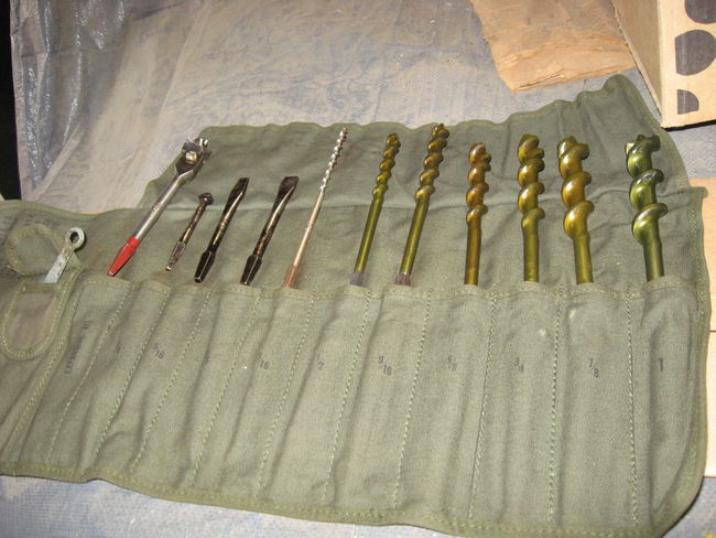 Frenchman's auger bit set