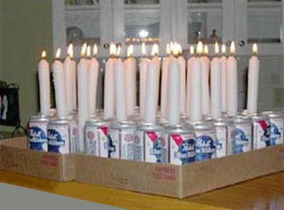 Candles_beer
