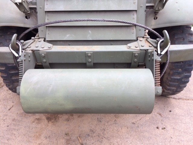 Halftrack tow cable