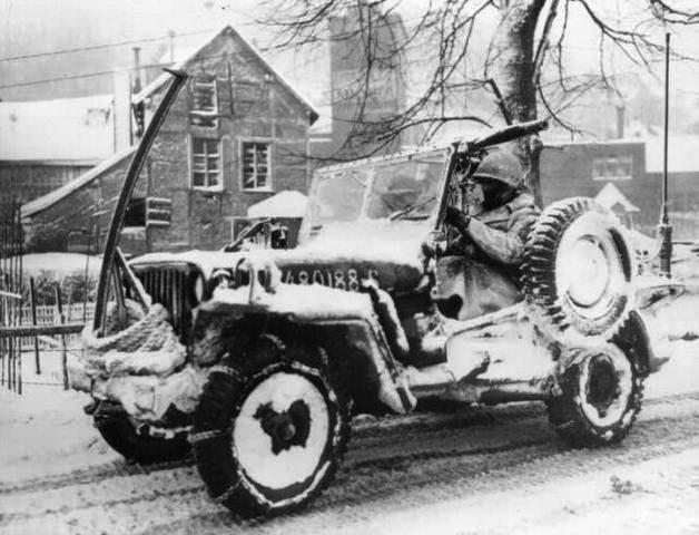 Jeep and snow