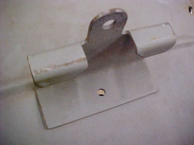 GPW jig hole / tire pump bracket