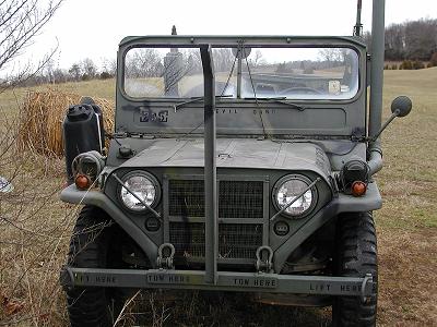 camo Jeep front