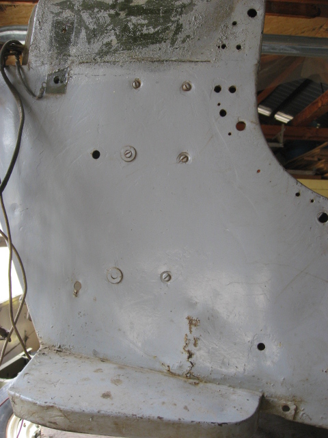 Driver's side panel and step