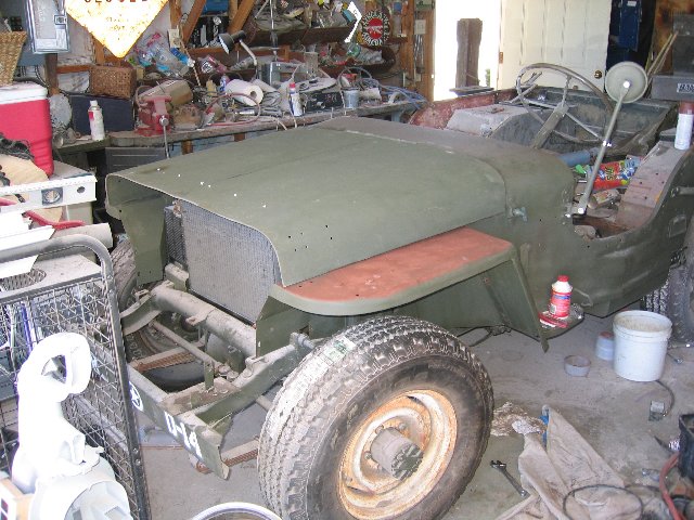 Fitting fenders and hood