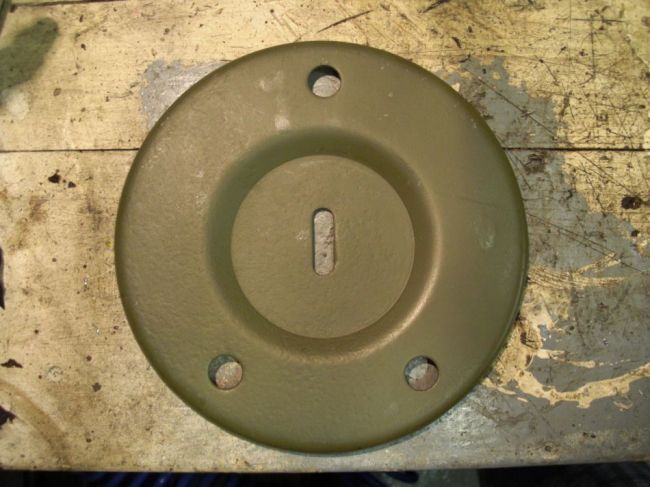 3 bolt spare tyre locking plate