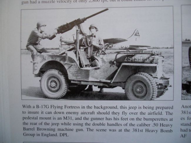 381st Bomb Group Jeep