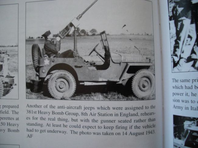 381st Bomb Group Jeep