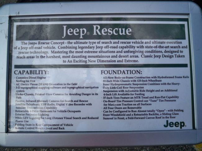 Jeep Rescue - Woodward Cruise 2008