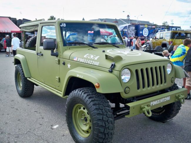 Jeep Wrangler J8 Sarge - Woodward Cruise 2008