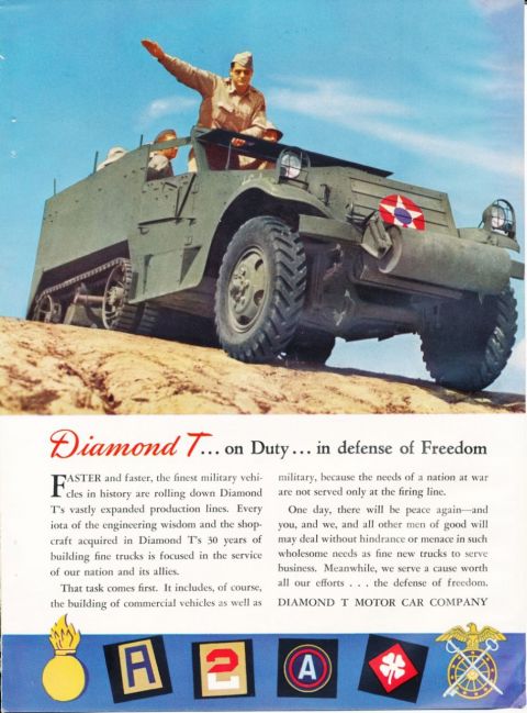 Diamond T advertisement