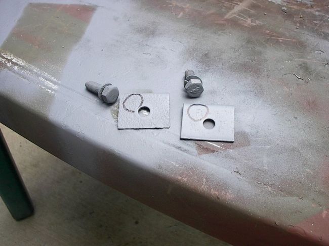 43 GPW Muffler hanger brackets