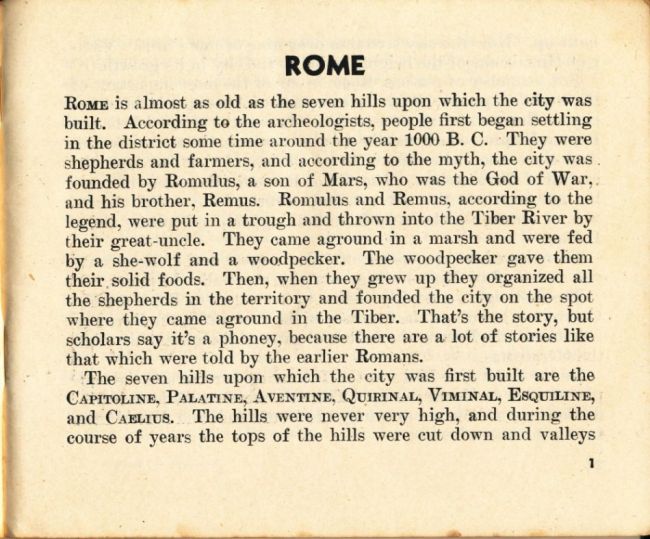 1944 Pocket Guide to Italian Cities