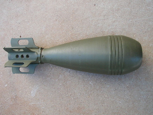 1945 M43 81mm Mortar Round