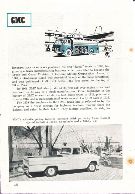 1959 Truck Facts Book