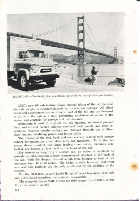 1959 Truck Facts Book