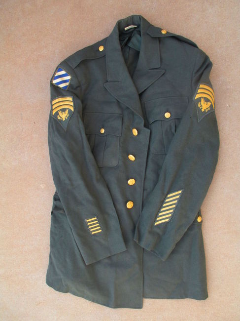 1960 Army SPC7 Greens Jacket