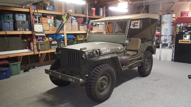 1/4 TON 4x4 Truck, Serial MB194205 For Sale - G503 Military Vehicle ...