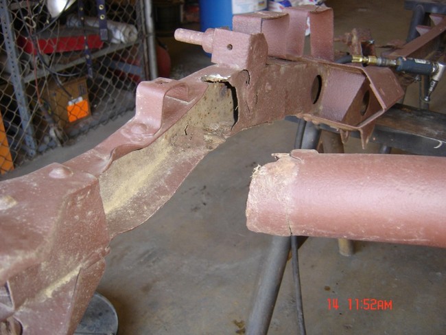 Frame repair Willys MB 101871