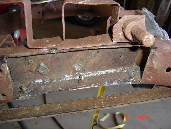 Frame repair Willys MB 101871