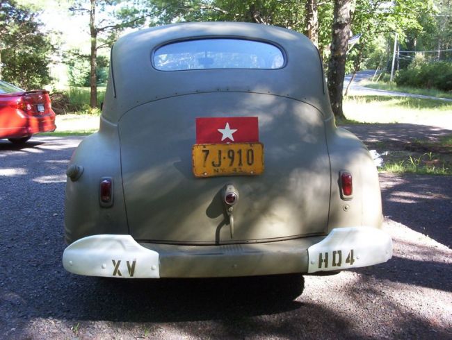 41 PLYMOUTH STAFF CAR