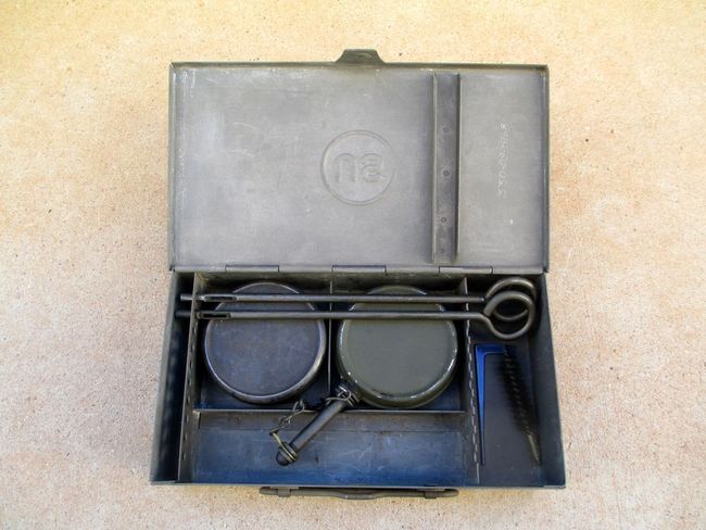 M1916 .45 Auto Squad Cleaning Kit contents