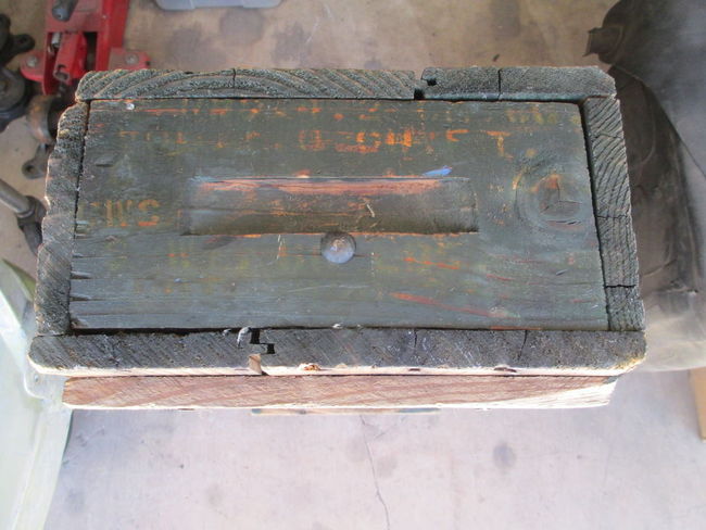 WW2 4.2&quot; Mortar Ammunition Crate markings