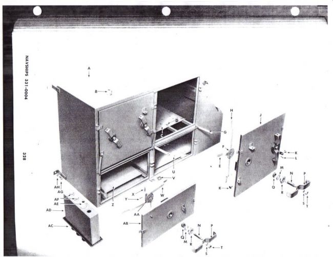 LVT radio cabinet