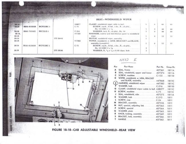 LVT wiper/ windshield