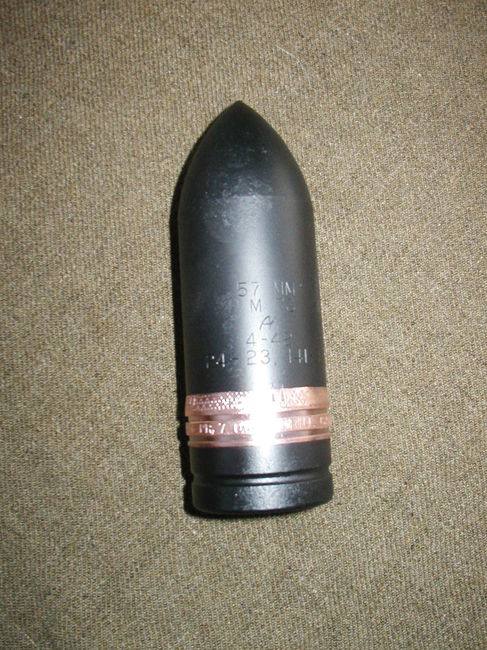 1942 57mm AP Drill Projectile