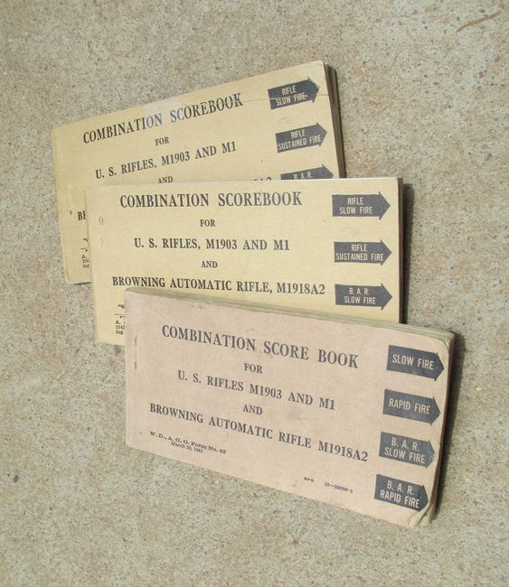 WW2 Score Books Lot