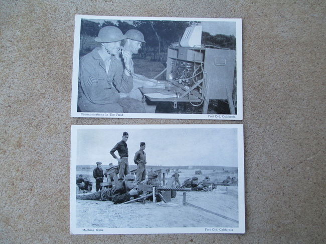 Pre-WW2 Fort Ord Postcards