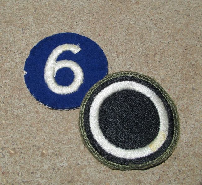 WW2 Corp Patches