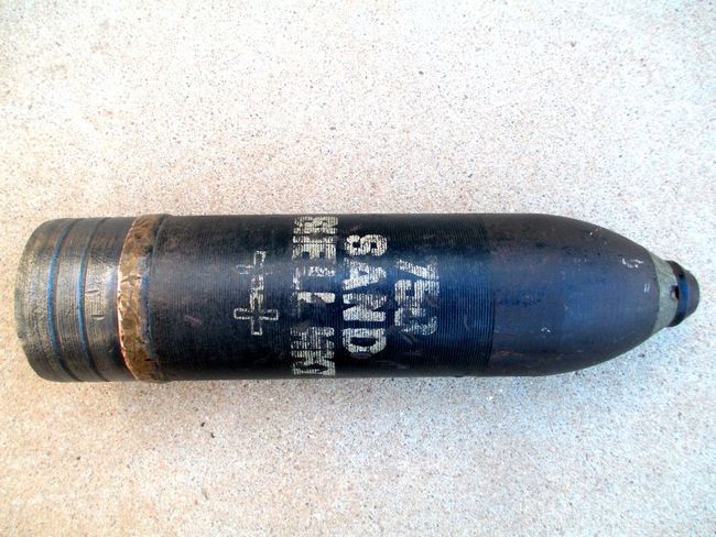 75MM MkI Sand (proof) Projectile