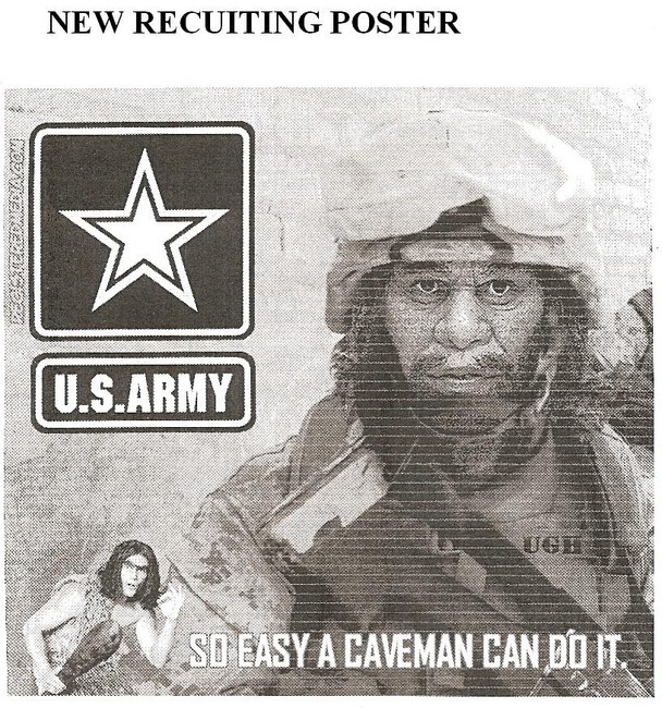 Army's New Recruiting Poster