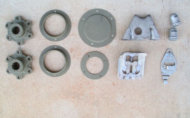 Assorted WW2 jeep parts I