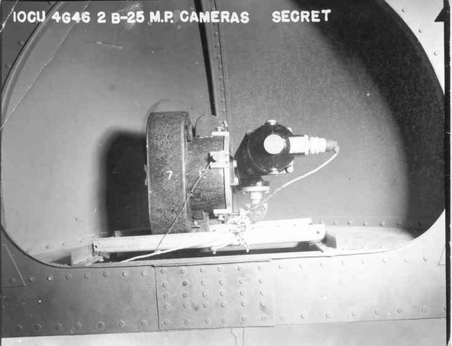 B-25_Tail_Skid_Camera