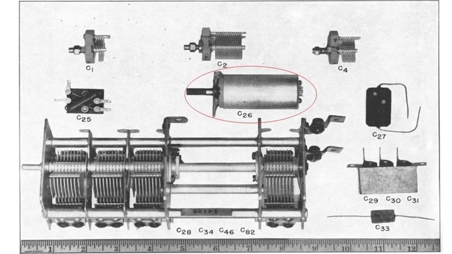 C26 air variable capacitor