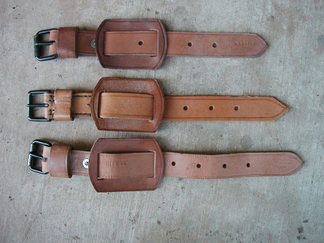 WW2 Canadian Leather Straps