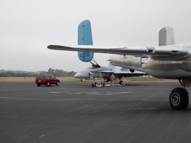 B-25 &amp; F-18