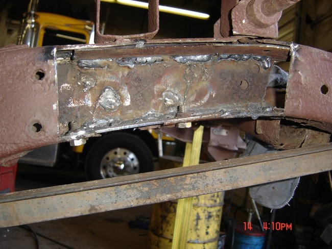 Frame repair Willys MB 101871