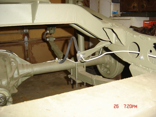 1941 Willys MB Slat Grill Jeep frame