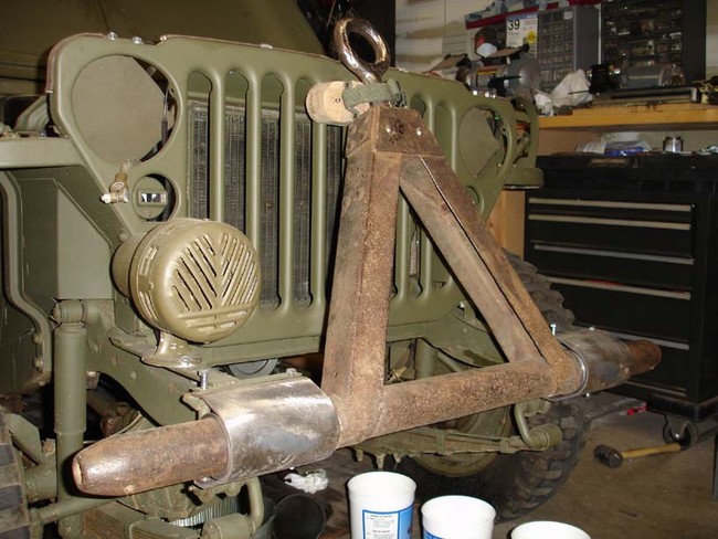 Tandem towbar restoration