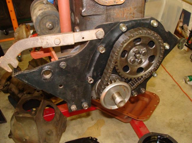 GPW engine front mounting plate