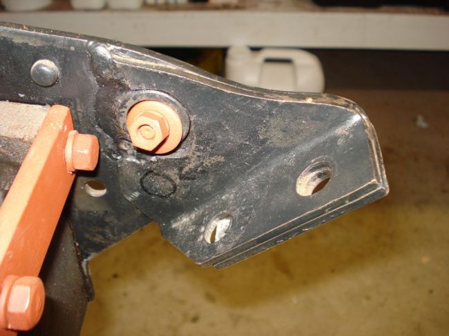 GPW engine front mounting plate