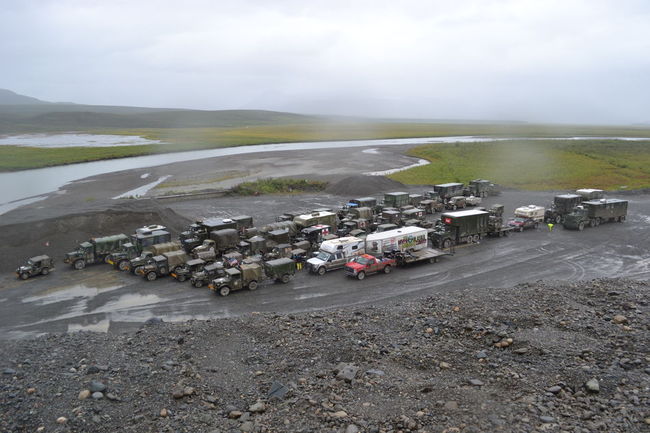 Alaska Convoy Denali highway 5