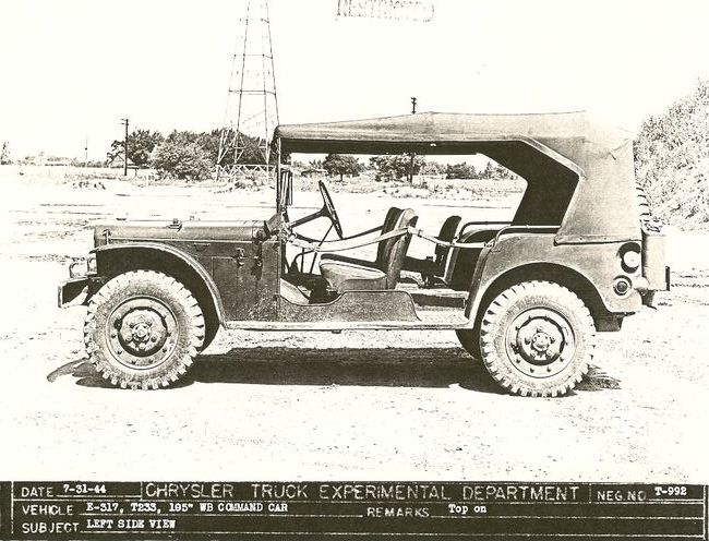 1944 T233 Command Car