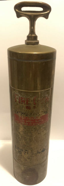 Fire-Gun fire extinguisher restoration project