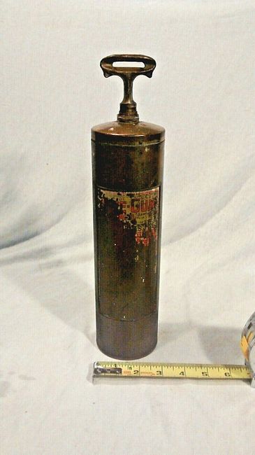 Fire-Gun fire extinguisher restoration project