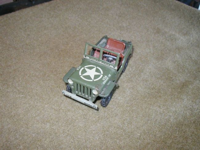 1949 Tinplate MP Jeep made in Germany